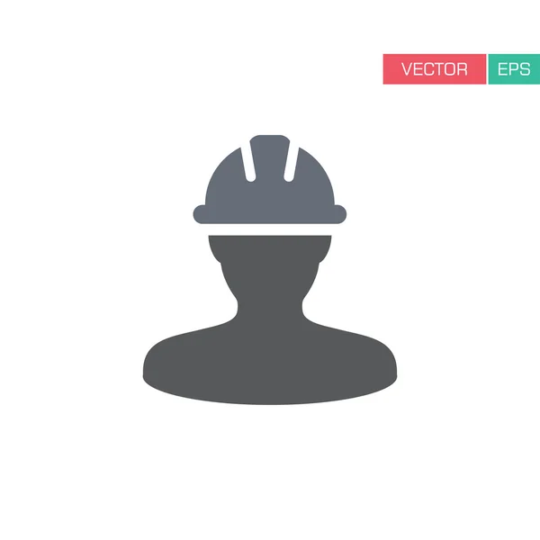 Worker Icon - Construction, Builder, Workman, Surveyor, Craftsman, Factory, Industry User Icon