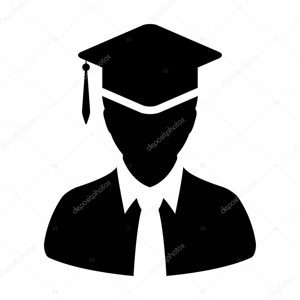 Student Icon - Graduate, Academic, Education, Degree Vector Icon — Stock Vector © tuktukdesign ...