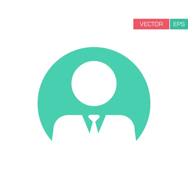 Icono de usuario - Hombre, Perfil, Empresario, Gerente, Cliente, Icono de cliente — Vector de stock