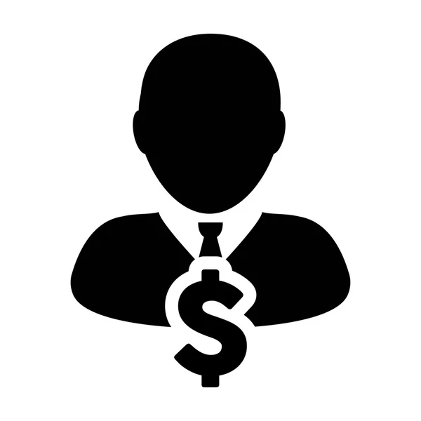 User Icon - Dollar, Business, Money Vector