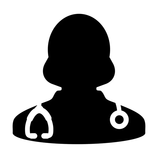 Woman Doctor, Physician, Medical, Healthcare, Surgeon Icon — стоковий вектор