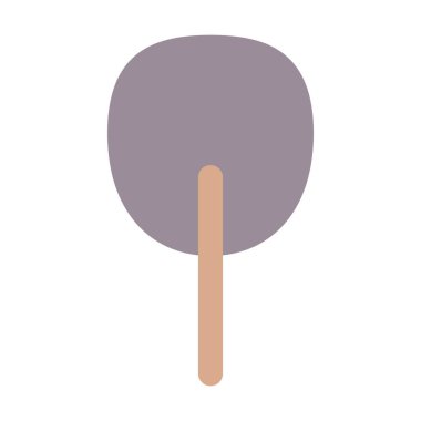 Doğa, ekoloji ve çevre için düz renk illüstrasyonunda ağaç ikonu vektör sembolü