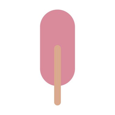 Doğa, ekoloji ve çevre için düz renk illüstrasyonunda ağaç ikonu vektör sembolü