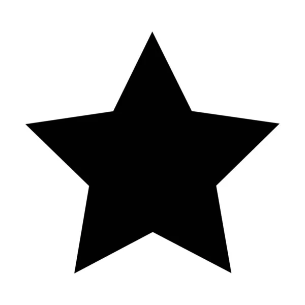 Star Form Ikon Vektor Symbol För Kreativ Grafisk Design Element — Stock vektor