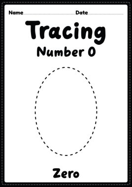 tracing number 0 free vector eps cdr ai svg vector illustration graphic art