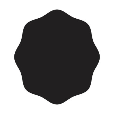 Vektör illüstrasyonunda basit pankart tasarımı için çerçeve kenarlığı şekil simgesi, dekoratif klasik karalama ögesi.