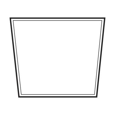 Metin Kutusu & Metin Alan simgesi ögesi - UI, Web, Chat Bubble düz renk vektörü çizimi