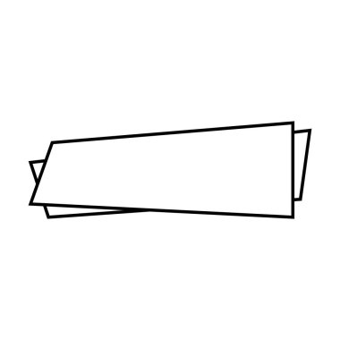 Metin Kutusu, Metin Alanı simgesi ögesi - UI, Web, Chat Bubble düz renk vektörü çizimi