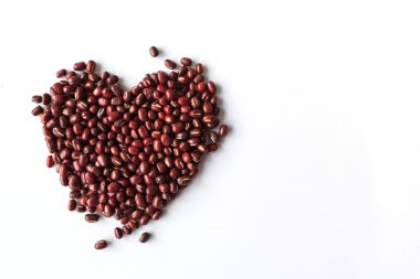 Barbunya resmini kalbinde ayarla şekli, sağlıklı organik tohum