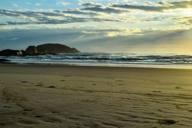 Australian beach coastline at 'Delicate Nobby'