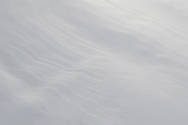 Snow Art: Close up of natural snow formations — Stock Photo, Image