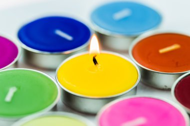 Makro mum ışığı