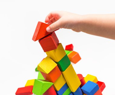 Çocuk ahşap bloklar için fikirler