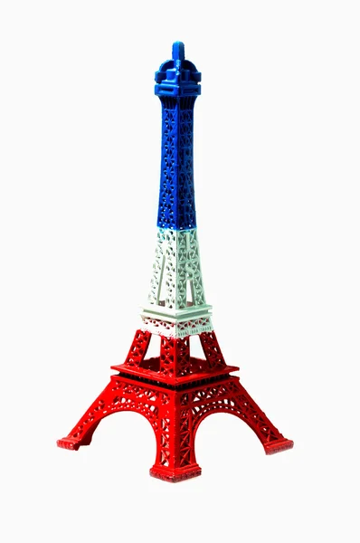 Makro piękne zabawki Wieża Eiffla — Zdjęcie stockowe