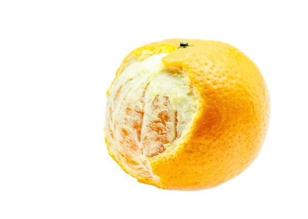 Оранжевый шелушение крупным планом , — стоковое фото