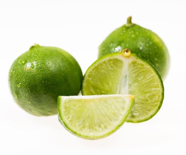 soyut taze limon isoleted