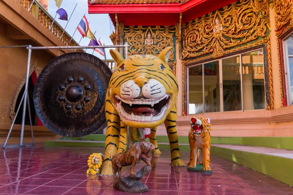 Тигр храм у Канчанабурі — стокове фото