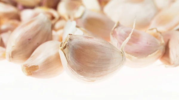 Group garlic  in kitchen — Stock Photo, Image