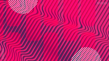 Soyut Modern Pembe ve Mor Dalga Arkaplan Çizgileri. Çapraz Çizgili Geometrik Desen Vektörü ResmiComment.