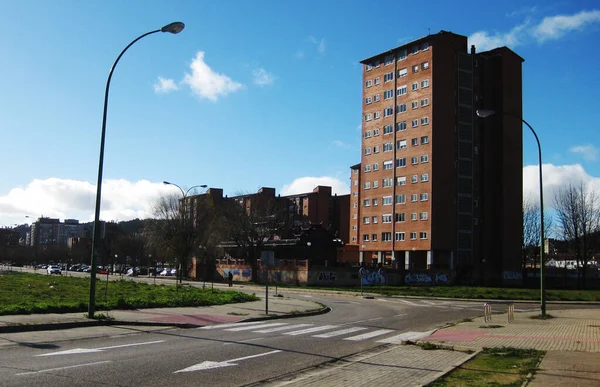 Edifícios Construções Modernas Burgos Espanha — Fotografia de Stock