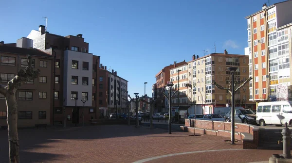 Edificios Construcciones Modernas Burgos España — Foto de Stock