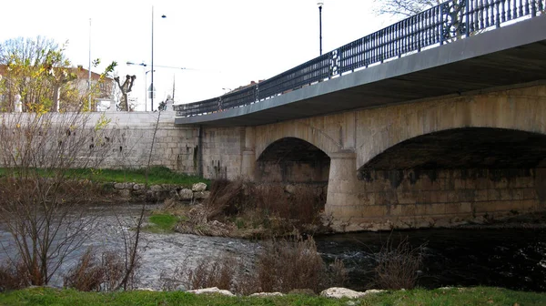 Pontes Caminhadas Rios — Fotografia de Stock