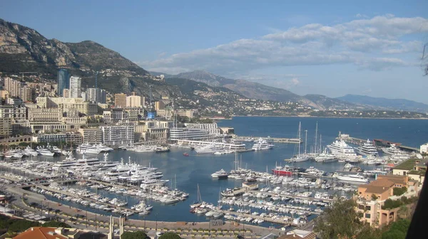 Monaco City Sunny Day — Stock Photo, Image