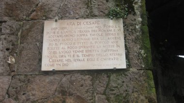 Antik Roma harabeleri.