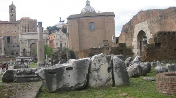 Руїни Стародавнього Риму — стокове фото