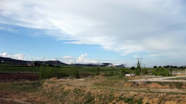 Dağlı yaz manzarası.