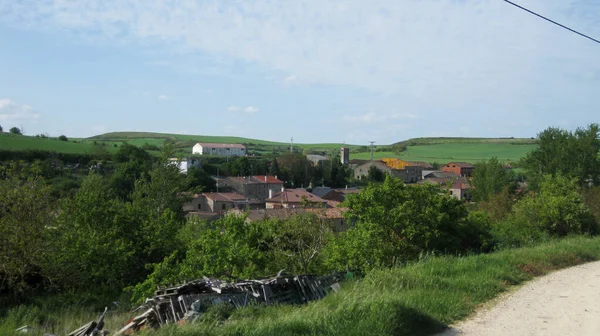 Paysages Rustiques Villes Burgos Espagne — Photo