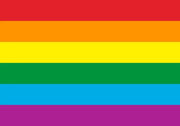 Drapeau Lgtbi Pour Tolérance — Image vectorielle