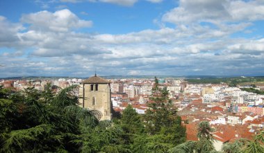 Burgos, İspanya sokaklarına genel bakış.
