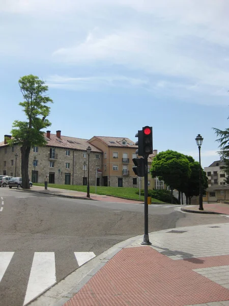 Centro Histórico Burgos Espanha — Fotografia de Stock