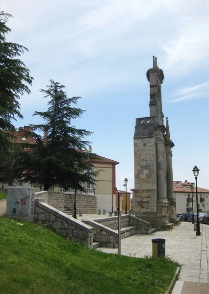 Historisch Centrum Van Burgos Spanje — Stockfoto