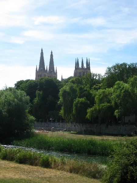Teren Turystyczny Miasta Burgos Hiszpania — Zdjęcie stockowe