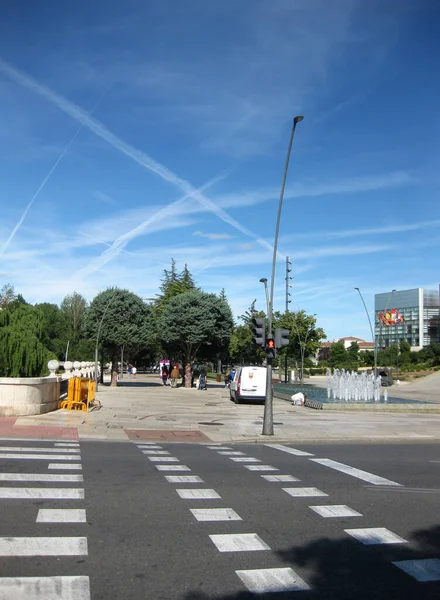 Zona Turística Ciudad Burgos España —  Fotos de Stock