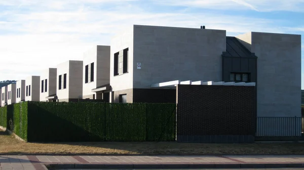 Casas Unifamiliares Modernas — Foto de Stock