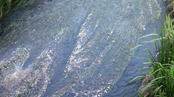 Vattenbakgrund För Flod — Stockfoto