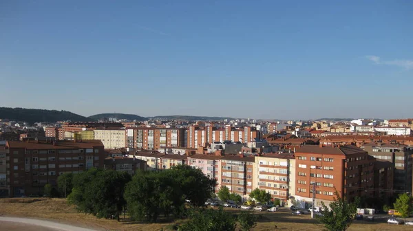 Πανοραμική Του Burgos Ισπανία — Φωτογραφία Αρχείου