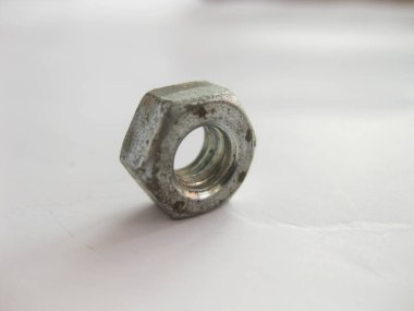 Beyaz arkaplanda fındık.