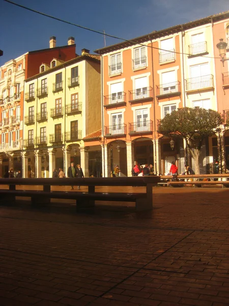 Centro Histórico Burgos Espanha — Fotografia de Stock