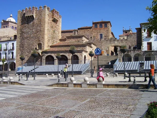 Castillo Plaza Ciudad — Foto de Stock