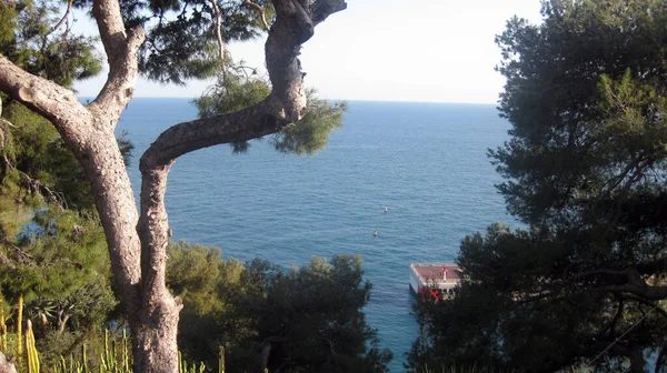 Monaco Sea Coast Europe — Stock Photo, Image