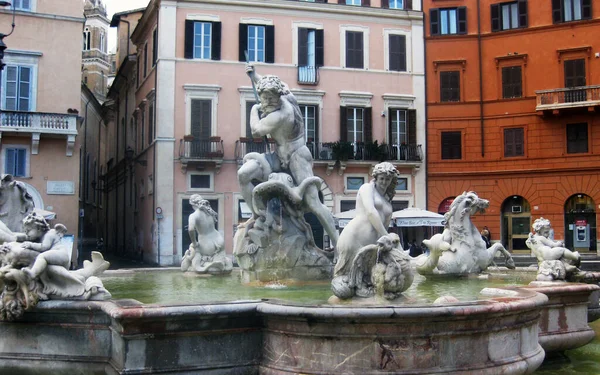 Fontana Trevi Řím Itálie — Stock fotografie