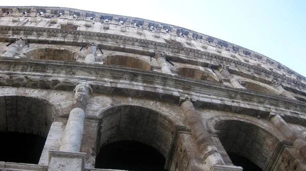 Rovine Del Colosseo Roma — Foto Stock