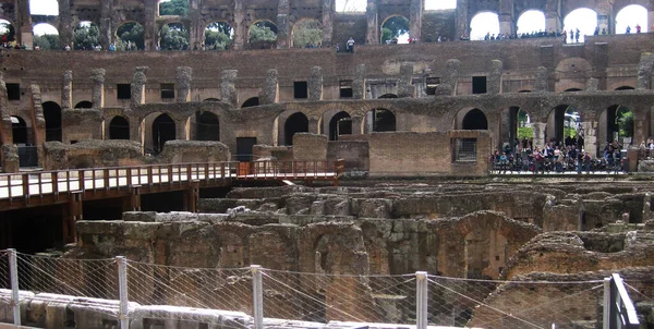 Ruinas Del Coliseo Roma —  Fotos de Stock