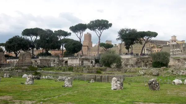 Antik Roma Şehri Harabe Halinde — Stok fotoğraf