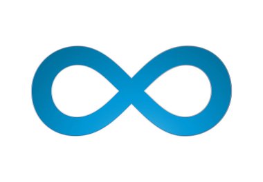 Mavi rengin sonsuzluk sembolü.