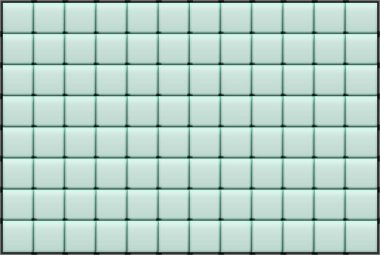 Simetrik yeşil karolar kare arkaplan.